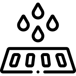 Black square logo icon
